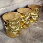 Stool kuningan minimalis