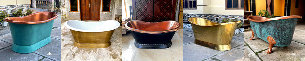 Bathtub tembaga custom java copper craft