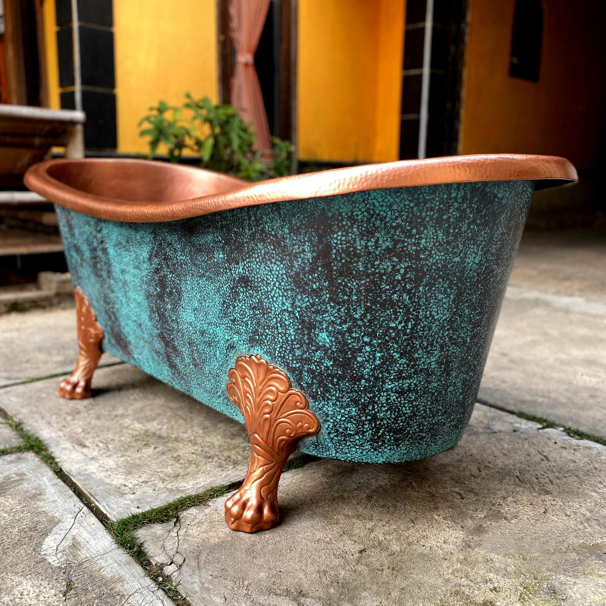 Bathtub Tembaga Kaki Cakar